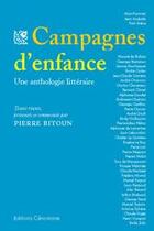 Couverture du livre « Campagnes d'enfance » de Pierre Bitoun aux éditions Cenomane