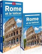 Couverture du livre « Rome et le Vatican : guide 3 en 1 » de  aux éditions Expressmap