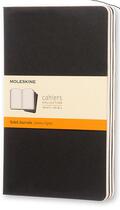 Couverture du livre « Cahier ligne - grand format - couverture souple en carton noire » de Moleskine aux éditions Moleskine Papet