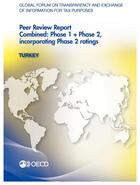 Couverture du livre « Turkey ; peer review report combined : phase 1 + phase 2, incorporating phase 2 ratings » de Ocde aux éditions Ocde