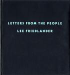 Couverture du livre « Lee friedlander letters from the people » de Lee Friedlander aux éditions Random House Uk