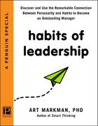 Couverture du livre « Habits of Leadership » de Markman Phd Art aux éditions Penguin Group Us