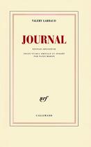 Couverture du livre « Journal » de Valery Larbaud aux éditions Gallimard