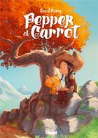 Couverture du livre « Pepper et Carrot : coffret t.1 et t.2 » de David Revoy aux éditions Glenat