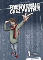 Couverture du livre « Bienvenue chez Protect Tome 1 : du papier au numérique » de Miso Suzuki aux éditions Akata