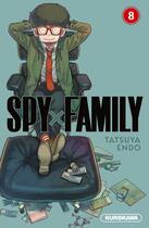 Couverture du livre « Spy x family Tome 8 » de Tatsuya Endo aux éditions Kurokawa