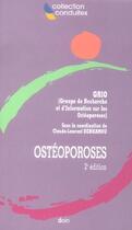 Couverture du livre « Osteoporoses (2e édition) » de Benhamou aux éditions Doin