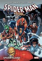 Couverture du livre « Spider-Man : Spider-Island » de Stefano Caselli et Dan Slott et Humberto Ramos aux éditions Panini