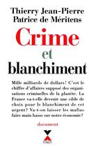 Couverture du livre « Crime et blanchiment » de Patrice De Méritens et Jean-Pierre Thierry aux éditions Fixot