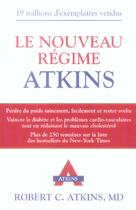 Couverture du livre « Le nouveau regime atkins » de Robert C. Atkins aux éditions Modus Vivendi