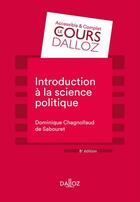 Couverture du livre « Introduction à la science politique (8e édition) » de Dominique aux éditions Dalloz