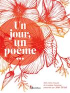 Couverture du livre « Un jour, un poème » de Jean Orizet aux éditions Omnibus