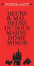 Couverture du livre « Heurs et malheurs du sous-majordome Minor » de Patrick Dewitt aux éditions Actes Sud