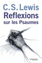 Couverture du livre « Réflexions sur les Psaumes » de Clive-Staples Lewis aux éditions Raphael Suisse