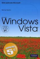 Couverture du livre « Windows vista ; mise à jour SP1 » de Michel Martin aux éditions Pearson