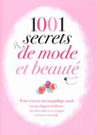 Couverture du livre « 1001 secrets de mode et de beauté » de Cynthia Cohen-Peres aux éditions Prat