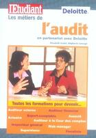 Couverture du livre « Les métiers de l'audit » de Elisabeth Godot aux éditions L'etudiant
