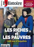 Couverture du livre « L'histoire n 480 - riches et pauvres : 1000 ans d'inegalites - fevrier 2021 » de  aux éditions L'histoire