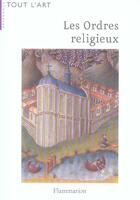 Couverture du livre « Ordres religieux (ne) tar » de Duchet-Suchaux Gasto aux éditions Flammarion