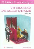 Couverture du livre « Chapeau de paille d'italie (nouvelle couverture) (un) » de Eugene Labiche aux éditions Flammarion