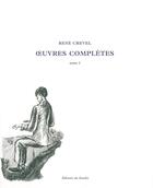 Couverture du livre « Oeuvres complètes t.2 » de Rene Crevel aux éditions Editions Du Sandre