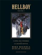 Couverture du livre « Hellboy deluxe Tome 5 » de Mike Mignola et Collectif aux éditions Delcourt