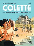Couverture du livre « Colette : Un ouragan sur la Bretagne » de Joub et Jean-Luc Cornette aux éditions Marabulles
