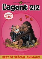 Couverture du livre « L'agent 212 : best of ; special animaux » de Daniel Kox et Raoul Cauvin aux éditions Dupuis