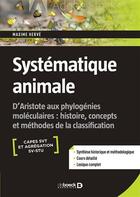 Couverture du livre « Systématique animale » de Maxime Herve aux éditions De Boeck Superieur