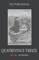 Couverture du livre « Quatre-vingt treize » de Victor Hugo aux éditions L'ancre De Marine