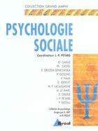 Couverture du livre « Psychologie Sociale » de Amy et Piolat et Petard aux éditions Breal