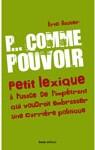 Couverture du livre « P comme pouvoir » de Eric Gautier aux éditions Geste