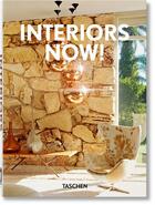 Couverture du livre « Interiors now » de Jonna Golbach aux éditions Taschen