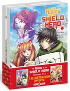 Couverture du livre « The rising of the shield hero : Tomes 1 et 2 » de Yusagi Aneko et Kyu Aiya aux éditions Bamboo