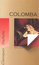 Couverture du livre « Colomba » de Prosper Merimee aux éditions Hachette Education