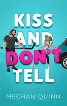Couverture du livre « Vancouver Agitators Tome 1 : Kiss and don't tell » de Meghan Quinn aux éditions Hlab