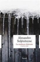 Couverture du livre « La confiture d'abricots » de Alexandre Soljenitsyne aux éditions Fayard