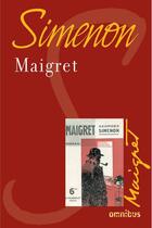 Couverture du livre « Maigret » de Georges Simenon aux éditions Omnibus