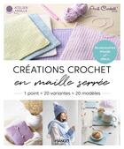 Couverture du livre « Créations crochet en maille serrée : accessoires mode et déco » de Avril Crochett' Prod aux éditions Mango