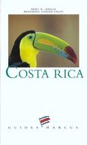 Couverture du livre « Costa Rica Guide Marcus » de Leroux Monet. R aux éditions Marcus Nouveau