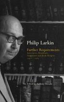 Couverture du livre « Further Requirements » de Philip Larkin aux éditions Faber And Faber Digital