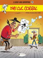 Couverture du livre « Lucky Luke t.70 ; O.K. Corral » de Eric Adam et Xavier Fauche aux éditions Cinebook