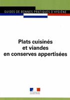 Couverture du livre « Plats cuisines et viandes en conserves appertisees - gbph 5954 » de Journaux Officiels aux éditions Direction Des Journaux Officiels