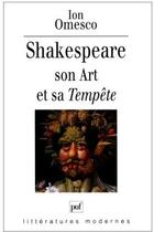 Couverture du livre « Shakespeare ; son art et sa tempête » de Omesco aux éditions Puf