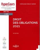 Couverture du livre « Droit des obligations (édition 2021) » de Stephanie Porchy-Simon aux éditions Dalloz