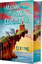 Couverture du livre « La maison au milieu de la mer céruléenne » de Tj Klune aux éditions De Saxus