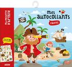 Couverture du livre « Mes autocollants - pirates » de Benjamin Becue aux éditions Philippe Auzou