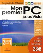 Couverture du livre « Mon premier pc sous vista » de Michel Martin aux éditions Pearson