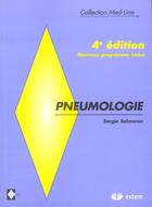 Couverture du livre « Pneumologie modules du nouveau programme » de Salmeron aux éditions Estem