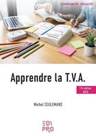 Couverture du livre « Apprendre la TVA (édition 2023) » de Michel Ceulemans aux éditions Edi Pro